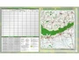 Доска панорамная, многофункциональная, магнитно-маркерная "Военная топография" + комплект тематических магнитов КМ-10 Zarnitza 1863441897