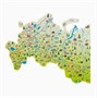 Карта России Логикус мини, цветная 1353920884