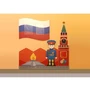 Настенная панель Ньютоникум "Красная площадь" 1791634478