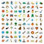 Развивающий конструктор Morphun «Мои первые слова» Wordphun pictures set, 100 деталей 61924577