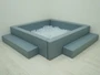 Сухой бассейн АЛМА с шариками и RGB-подсветкой 140х140 см. 19204020