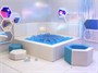 Сухой бассейн АЛМА с шариками и RGB-подсветкой 190х190 см. 2026325365