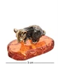 AM- 400 Фигурка «Крысеныш» (латунь, янтарь) 1096924767