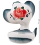 ГЛ- 303 Фигурка «Змея Клавда«цв. (Гжельский фарфор) 1296293678