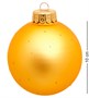 НФШ-1001/1 Ел. украшение Шар «Часики» 100 мм, желтый 176734503