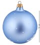 НФШ-1663/1 Ел.украшение Шар «Снеговик» 100 мм 1612501224