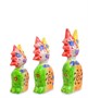 99-254 Фигурка «Кошка» н-р из трех 17,15,12 см (албезия, о.Бали) 8945072