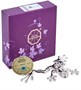 AR-1281 Фигурка подвесная «Лягушка тропическая» посербр. (Юнион) 2098575156