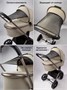 Коляска детская 2 в 1 Amarobaby Genius, бежевый AB25-10GENIUS/03