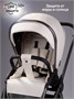 Коляска детская из экокожи 2в1 Amarobaby Motus Premium Ecco, молочный AB24-10MOTUSL/33