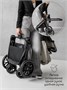Коляска детская из экокожи 2в1 Amarobaby Motus Premium Ecco, молочный AB24-10MOTUSL/33