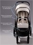 Коляска детская из экокожи 2в1 Amarobaby Motus Premium Ecco, молочный AB24-10MOTUSL/33