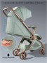 Коляска прогулочная Amarobaby, Jaunt, зеленый AB25-10JT/13