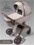 Коляска детская из экокожи 2в1 Amarobaby Motus Premium Ecco Exclusive, мокко AB26-10MOTUSF/53