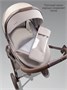 Коляска детская из экокожи 2в1 Amarobaby Motus Premium Ecco Exclusive, мокко AB26-10MOTUSF/53