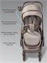 Коляска детская из экокожи 2в1 Amarobaby Motus Premium Ecco Exclusive, мокко AB26-10MOTUSF/53