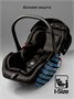 Автолюлька для коляски Amarobaby Motus, черный AB24-10MСS/09