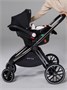 Автолюлька для коляски Amarobaby Motus, черный AB24-10MСS/09