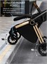 Прогулочная коляска Amarobaby Handy, черный/золотой AB25-10HANDY/0929