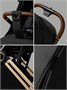 Прогулочная коляска Amarobaby Handy, черный/золотой AB25-10HANDY/0929