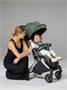 Прогулочная коляска Amarobaby Handy, черный/золотой AB25-10HANDY/0929