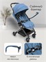 Прогулочная коляска AMAROBABY VOYAGER, синий AB22-10VOYAGER/20