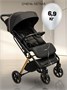Коляска прогулочная Amarobaby, Route, чёрный/золотой AB23-10ROUTE/0929