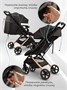 Коляска прогулочная Amarobaby, Route, чёрный/золотой AB23-10ROUTE/0929