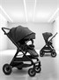 Прогулочная коляска с реверсивным блоком Amarobaby, Somnium, чёрный AB25-10SOMNIUM/09