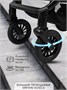 Прогулочная коляска с реверсивным блоком Amarobaby, Somnium, чёрный AB25-10SOMNIUM/09