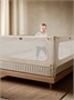 Барьер защитный для кровати Amarobaby Caveo, бежевый, 120 см. AB26-CAV/03-120