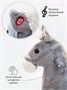 Лошадка каталка-качалка AMAROBABY (Prime), с колесами, серый, 63x35x60 см AMARO-28P-Se