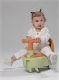 Толокар детский 2в1 с сиденьем для купания Amarobaby Swimmy, бежевый AB25-7SW/03