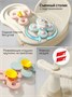 Толокар детский 2в1 с сиденьем для купания Amarobaby Swimmy, бежевый AB25-7SW/03