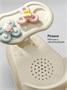 Толокар детский 2в1 с сиденьем для купания Amarobaby Swimmy, бежевый AB25-7SW/03