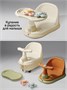 Толокар детский 2в1 с сиденьем для купания Amarobaby Swimmy, бежевый AB25-7SW/03