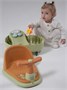 Толокар детский 2в1 с сиденьем для купания Amarobaby Swimmy, бежевый AB25-7SW/03