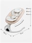 Электронные качели детские Amarobaby Funny swing, бежевый AB24-22FUN/03