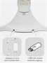 Электронные качели детские Amarobaby Funny swing, бежевый AB24-22FUN/03