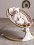 Электронные качели детские AMAROBABY ERGO SWING, бежевый AB22-22ERGO/03