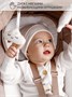 Электронные качели детские AMAROBABY ERGO SWING, бежевый AB22-22ERGO/03