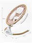Электронные качели детские AMAROBABY ERGO SWING, бежевый AB22-22ERGO/03