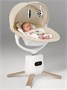 Качели электронные детские Amarobaby Jolly swing, бежевый, белый вкладыш AB25-22JOLLY/0300
