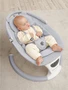 Электронные качели детские Amarobaby Teddy swing, серый AB24-22TED/11