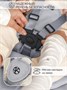 Электронные качели детские Amarobaby Teddy swing, серый AB24-22TED/11