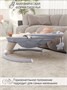 Электронные качели детские Amarobaby Teddy swing, серый AB24-22TED/11