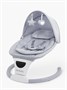 Электронные качели детские Amarobaby Teddy swing, серый AB24-22TED/11