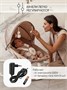 Электронные качели детские AMAROBABY LUCKY SWING, бежевый AB23-22LUCKY/03