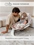 Электронные качели детские AMAROBABY LUCKY SWING, бежевый AB23-22LUCKY/03