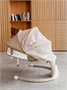 Электронные качели детские AMAROBABY LUCKY SWING, бежевый AB23-22LUCKY/03